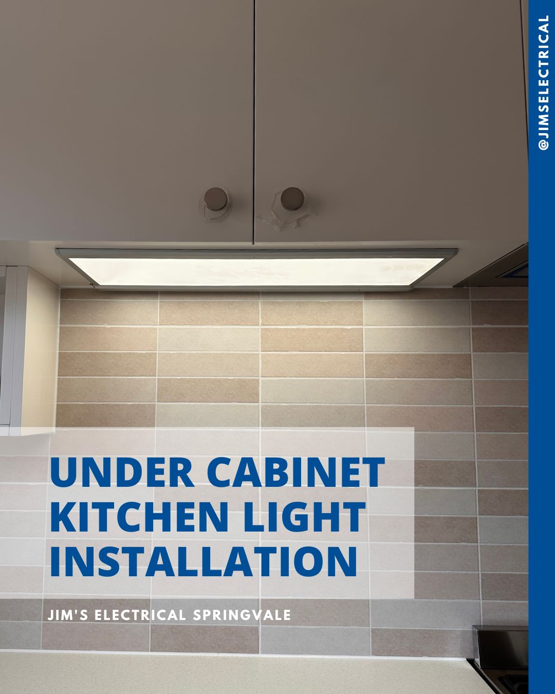 Under Cabinet Kitchen Light Installation